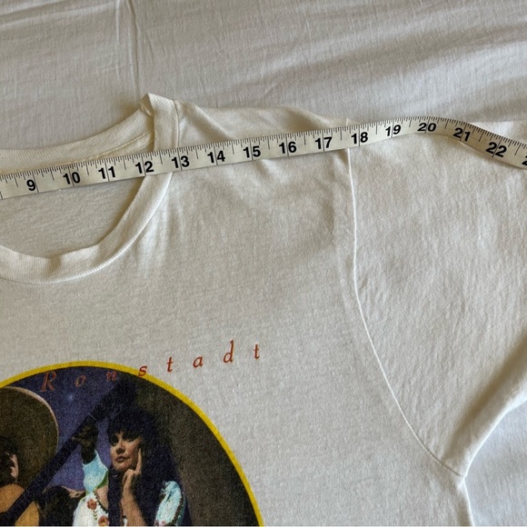 VTG Rare Linda Ronstadt 1988 Canciones de mi Padre Single Stitch Concert Tee Lrg - Picture 3 of 16